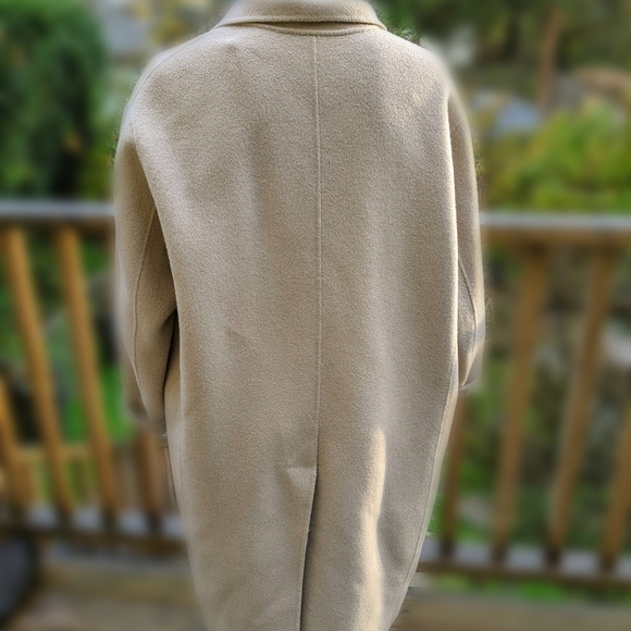 Oak & fort beige cocoon overcoat - Picture 3 of 6